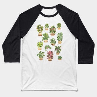 House plants collection Baseball T-Shirt